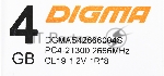 Оперативная память Digma, DDR4, 4GB (1x4GB), 2666MHz, CL19, SO-DIMM