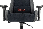 Кресло игровое эргономичное A4Tech Bloody GC-580 черный/серый искусственная замша с подголов. крестов., вид 19