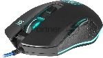 Мышь проводная Defender Sleipnir GM-927 черный, 12800 dpi, USB, кнопки - 6