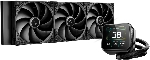 Система водяного охлаждения Deepcool Spartacus 420 ARGB Soc-AM5/AM4/1200/1700/1851 черный 4-pin 32.89dB Al LCD 2647gr Ret (R-SPT420-BKDSMP-G-1)