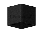 Корпус светильника C7806 SBK черный песок 70*70*H60mm MR16 GU5.3