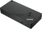USB-концентратор Lenovo ThinkPad 40AY0090EU, USB Type-C, USB/USB Type-C/RJ-45/HDMI/DisplayPort/mini-jack 3.5мм, USB