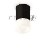 Светильник Ambrella Light XS7422025 SBK/FR черный песок/белый матовый MR16 GU5.3 (C7422, N7170)