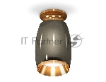 Светильник Ambrella Light XS1123043 DCH/PYG черный хром/золото желтое полированное MR16 GU5.3 (N6905, C1123, N7034)