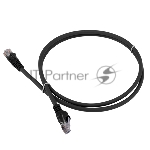 Патч-корд LANMASTER LSZH UTP cat.5e, 5.0 м, черный