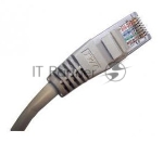 Патч-корд LANMASTER UTP TWT-45-45-0.5/6-GY вилка RJ-45-вилка RJ-45 Cat.6 0.5м серый ПВХ