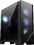 Компьютерный корпус MSI MAG Forge 321R Airflow черный без БП ATX 4x120мм 2xUSB 3.0 1xUSB3.1 audio bott PSU