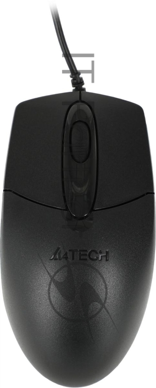 Мышь проводная A4Tech OP-720 черный, 1200 dpi, USB Type-A, кнопки - 3