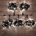 Гирлянда "LED ClipLight" 24V, 5 нитей по 20 метров, цвет диодов Белый