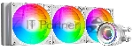 Система жидкостного охлаждения ID-Cooling FX360 Inf ARGb белый 120мм алюминий+медь 2000rpm 27.2db 4-pin 350W