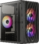 Компьютерный корпус Aerocool/Formula V Line CS-107 Plus mATX USB 3.0x1/USB 2.0x1/audio черный