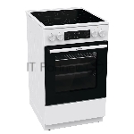 Плита электрическая Gorenje GEC5C40WC белый, конфорок 4 шт, духовка 70 л, 50 см x 85 см x 59.4 см