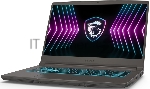 Ноутбук MSI Thin 15 B2RVE-3603XRU/15.6"/IPS/Core 7 240H/16Gb/512Gb SSD/NVIDIA GeForce RTX4050 6Gb/без ОС/серый/1.86kg