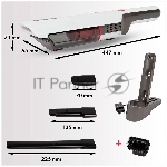 Пылесос ProfiCare PC-AKS 3102 weiss белый, 11.1 Вт, уборка сухая, пылесборник контейнер 0,5 л, вид 6