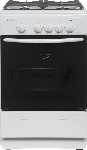 Плита газовая Gefest CG 50М02 К73 белый, конфорок 4 шт, духовка 42 л, 50 см x 85 см x 53 см