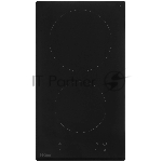 Электрическая варочная поверхность Haier HHY-C32RVB, 2 конфорки, стеклокерамика, 3267 Вт