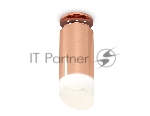 Светильник Ambrella Light XS6326083 PPG/FR золото розовое полированное/белый матовый MR16 GU5.3 (N6906, C6326, N6256)