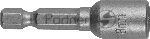Головка STAYER PROFI Нат-драйвер 26390-08магнитная E 1/4'' длина 48 мм 8мм 1шт