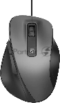 Мышь проводная Oklick 504M черный/серый, 3600 dpi, USB, кнопки - 6
