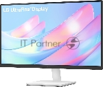 Монитор 27" LG UltraFine 27US500-W IPS 3840x2160, 60 Гц, 5 мс, 16:9, 300 кд/м², 2xHDMI, 1xDP, 1x3.5 мм, белый