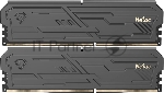 Оперативная память Netac Shadow III, DDR4, 32GB (2x16GB), 3200 MHz, CL16, с радиатором, чёрный