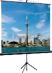 Экраны LUMIEN Lumien Экран на треноге 180x180 см Eco View LEV-100102 1:1 с возможностью настенного крепления