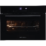 Встраиваемый духовой шкаф Kuppersberg KHT 616 Black компактный, ШхВхГ: 59.5х45.4х56.5 см, 50 л, А+, гидролизная очистка, черный цвет