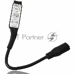 Мини контроллер LED  с разьемом 5,5х2,1 мм 72/144 W, 3 кнопки, 12 V/24 V