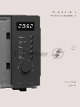 Микроволновая печь Tuvio MW03GB, 20 л с функцией разморозки, регулировкой мощности и автоменю серый, вид 5