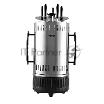 Электрошашлычница Centek CT-1461 -1000Вт, нагреватель из стали, Кнопка Вкл/выкл, вращ 12раз/мин