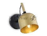 Светильник Ambrella light TR97102 GD/BK золото/черный E27 max 40W D130*223*273