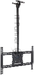 Кронштейн для телевизора Kromax COBRA-4 черный, 15"-75" макс. 65 кг, потолочный, поворот и наклон