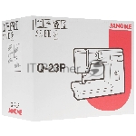 Швейная машина Janome Q-23P белый/рисунок, электромеханическая, вертикальный качающийся, 24 операции, автоматическая петля, вид 6