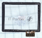 Сенсорное стекло (тачскрин) DPT 300-L3816A-A00-V1.0 черное