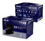 Оптический привод Blu-Ray Asus SBC-06D2X-U/BLK/G/AS черный USB slim внешний RTL