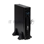 Источник бесперебойного питания Бастион 8762 SKAT-UPS 1000-RACK-ON P3 - 1000 Вт, On-Line, синус, внешн. АКБ 24В, 2хSchuko