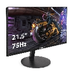 Монитор 21.5" ExeGate EX295590RUS IPS 1920x1080, 75 Гц, 5 мс, 16:9, 250 кд/м2, 1xHDMI, 1xVGA, 1xDP, 1x3.5 мм, черный