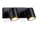 Светильник Ambrella light ST3888/2 BK черный IP54 GU10/2 max 35W 250*80*85