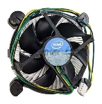 Кулер Intel E97379 серебристый/черный 90мм алюминий 2500rpm 27db 4-pin 73W 58мм