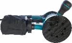 Эксцентриковая шлифовальная машина Makita BO5041 ЭШМ,300Вт,ф125мм,4000-12000об\м,ампл-2.8мм,1.4кг,кор,п\сборник,доп.рукоятка, вид 16