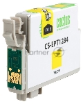 Картридж струйный Cactus CS-EPT1284 (T1284) желтый (7 мл) для Epson Stylus S22/S125/SX420/SX425/Office BX305