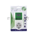Реле напряжения c дисплеем "Energenie" EHB8-2, 15A, белое, вид 3