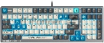 Клавиатура проводная A4Tech Bloody S98 Pixels Blue USB серый/бежевый
