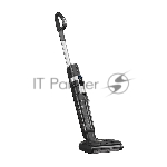 Пылесос вертикальный Jimmy Cordless Vacuum&Washer HW9 черный/серебристый, питание от аккумулятора, 300 Вт, уборка сухая/влажная, пылесборник 0.4 л