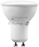 Лампа cветодиодная LED Thomson TH-B2327 GU10, полусфера, 8Вт, 6500К, белый холодный, 1 шт.