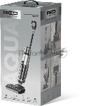 Пылесос вертикальный моющий Red Solution W3450 серый, питание от аккумулятора, 72 Вт, уборка влажная/сухая, пылесборник 0.6 л, вид 10