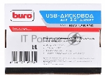 Дисковод внешний FDD USB 3.5" Buro BUM-USB 1.44Mb черный