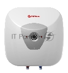 Водонагреватель электрический Thermex Pro H 30-O белый, накопительный, 30 л, 1,5 кВт, настенный, горизонтальный, бак с покрытием из биостеклофарфора, для установки над раковиной