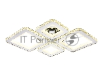 Потолочный светодиодный светильник Ambrella light FA1726/4 CH хром 3000K/4200K/6400K 108W 690*550*100 (ПДУ РАДИО 2.4G)