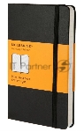 Блокнот Moleskine CLASSIC QP060 Large 130х210 мм, 240 страниц, линейка, твердая обложка, черный, вид 17